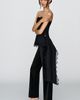 By Anthropologie Lace Trim Side Train Strapless Top - 1