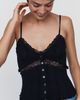 By Anthropologie Lace Trim Sweater Tank Top - 1