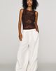 By Anthropologie Lace Twist Pleat Top - 3