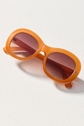 By Anthropologie Large Circle Sunglasses