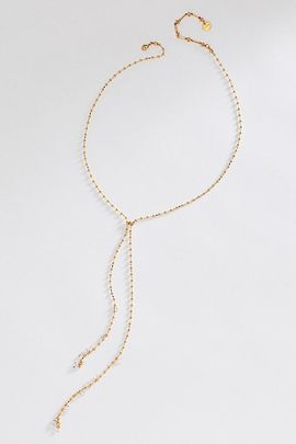 By Anthropologie Lariat Necklace