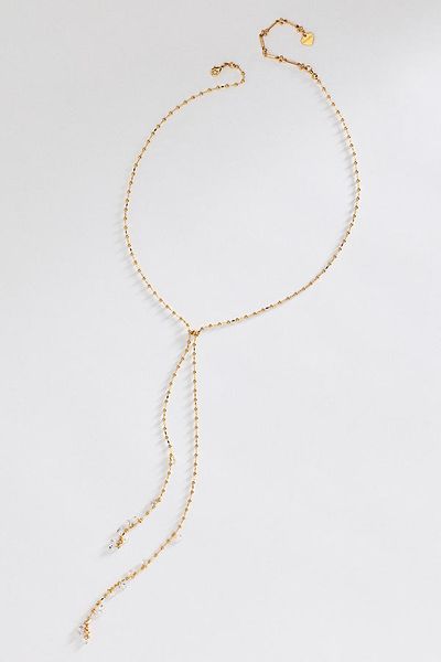 By Anthropologie Lariat Necklace