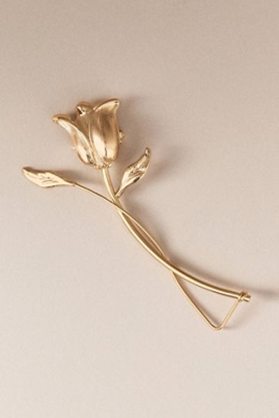 By Anthropologie Last Rose Brooch