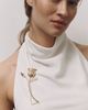 By Anthropologie Last Rose Brooch - 2