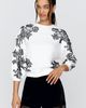 By Anthropologie Layered Lace Puff Sleeve Top - 1