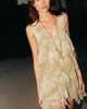 By Anthropologie Layered Ruffle Mini Dress - 1