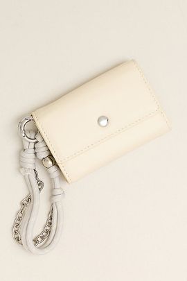 By Anthropologie Leather Accordion Wristlet Wallet