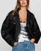 By Anthropologie Leather Moto Jacket - 1