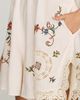 By Anthropologie Linen Cotton Embroidered Romper - 4