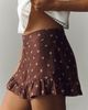 By Anthropologie Linen Ruffle Shorts - 2