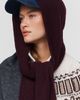 By Anthropologie Long Knit Hood Scarf - 1