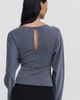 By Anthropologie Long Sleeve Keyhole Top - 3