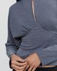 By Anthropologie Long Sleeve Keyhole Top - 4
