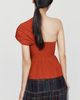 By Anthropologie @loverlygrey x Anthropologie Elodie One-Shoulder Blouse - 3