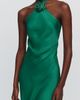 By Anthropologie @loverlygrey x Anthropologie Rosette Halter Midi Dress - 3