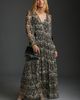 By Anthropologie Marais Printed Chiffon Maxi Dress - 2