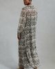 By Anthropologie Marais Printed Chiffon Maxi Dress - 4