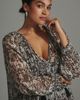 By Anthropologie Marais Printed Chiffon Maxi Dress - 7