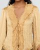 By Anthropologie Mariana Ruffled Tie Front Top - 2