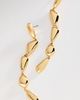 By Anthropologie Metal Drop Earrings - 1