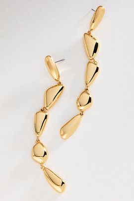 By Anthropologie Metal Drop Earrings
