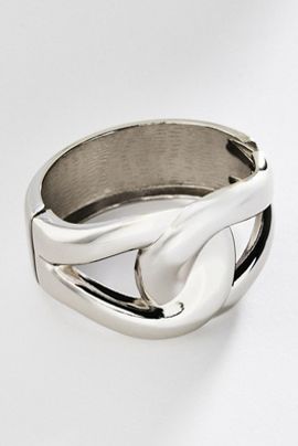 By Anthropologie Metal Twist Bangle