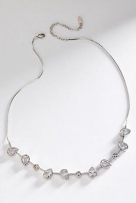 By Anthropologie Mixed-Up Crystal Necklace