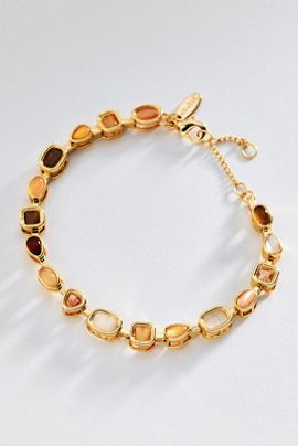 By Anthropologie Mixed Gemstone Bracelet