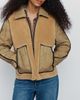 By Anthropologie Mixed Media Jacket - 6