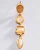By Anthropologie Mixed Up Stone Drop Earrings - 2