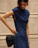 By Anthropologie Mock-Neck Slim Midi Dress - 2