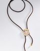 By Anthropologie Molten Metal Bolo Tie - 1