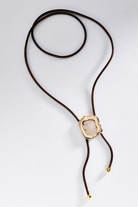By Anthropologie Molten Metal Bolo Tie