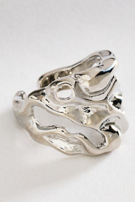 By Anthropologie Molten Tide Ring