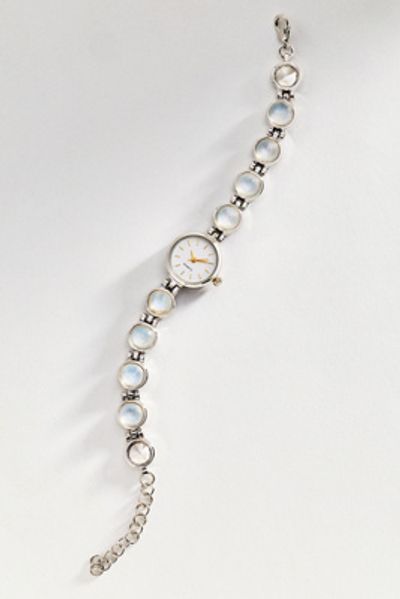 By Anthropologie Multi-Stone Cateye Watch