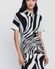 By Anthropologie Nina Mock Neck Sweater Mini Dress - 1