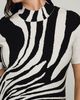 By Anthropologie Nina Mock Neck Sweater Mini Dress - 7
