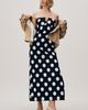 By Anthropologie Notched Midi Dress - 2