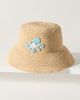 By Anthropologie Octopus Straw Bucket Hat - 1