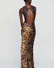 By Anthropologie Open-Back Slip Midi Dress - 5