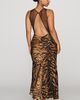 By Anthropologie Open-Back Slip Midi Dress - 9