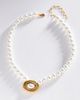 By Anthropologie Orbital Pearl Necklace - 1