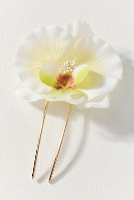 By Anthropologie Orchid French Hair Pin