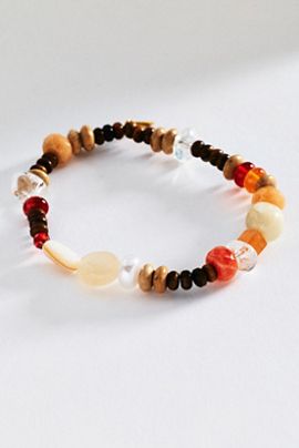 By Anthropologie Organic Beaded Bracelet
