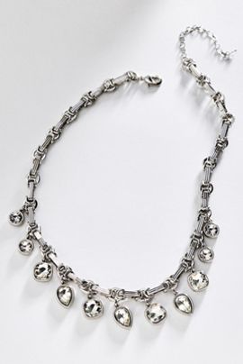 By Anthropologie Organic Bezel Necklace