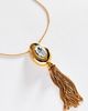 By Anthropologie Organic Stone Pendant Necklace - 2