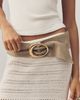 By Anthropologie Oval Buckle Wrap Belt - 2