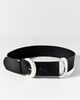 By Anthropologie Oval Double-Buckle Belt - 1