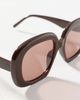 By Anthropologie Oversized Square Retro Sunglasses - 3