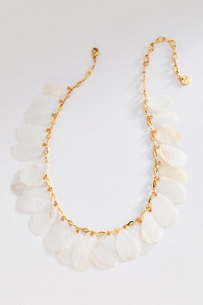 By Anthropologie Paillette Shell Necklace